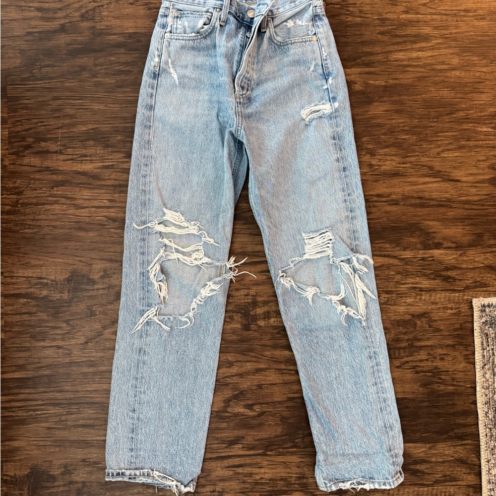 AGOLDE 90’s Mid Rise Loose Fit Jeans size 23